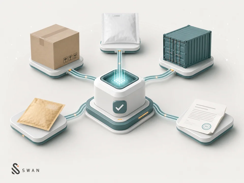 Structured export declaration visual