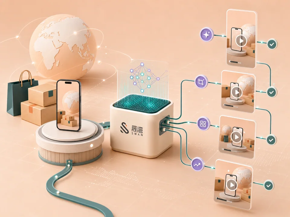 Connected cross-border sales workflow